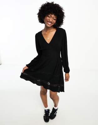 Robe Patineuse Pimkie - Taille 40 - Noir - Occasion Très Bon état - Style Soirée Ou Quotidien