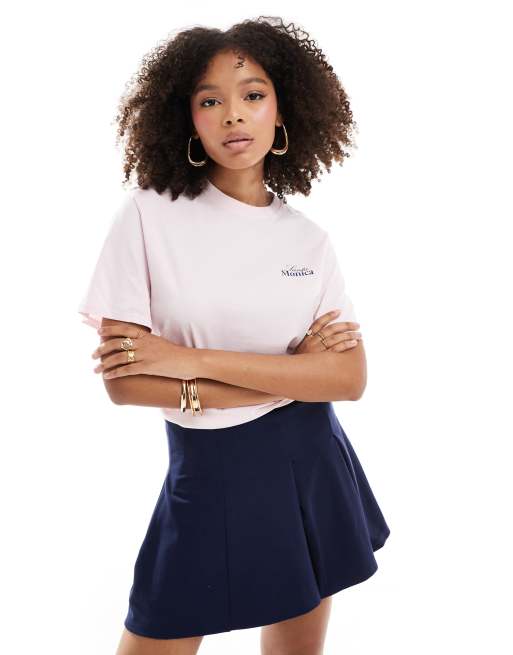 Pimkie –  Rosa t-shirt med 