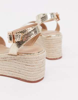 sandale plateforme pimkie