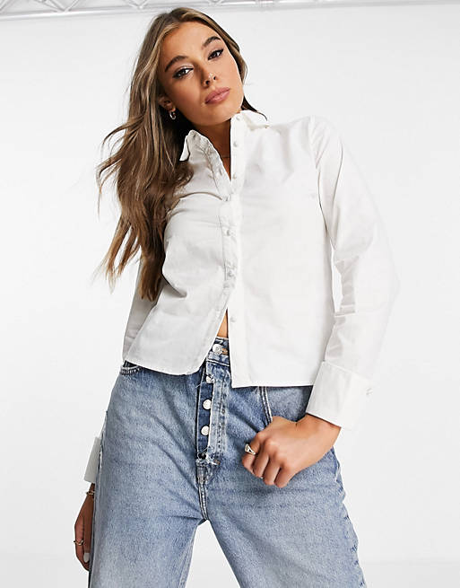 Women Shirts & Blouses/Pimkie shirt in white 