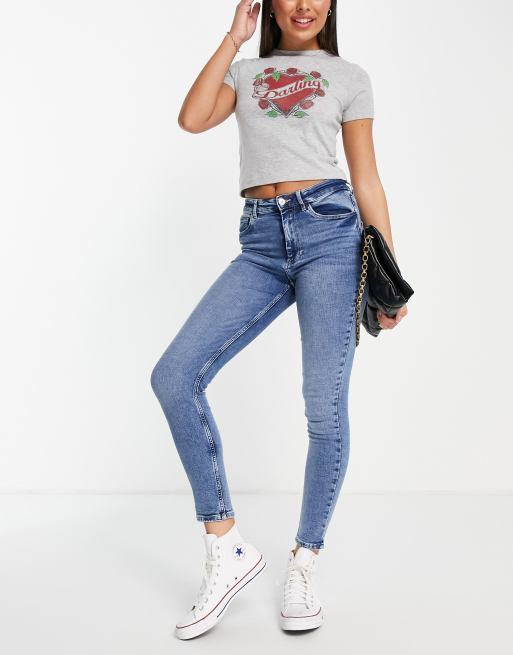 Pimkie - Skinny jeans in blauw