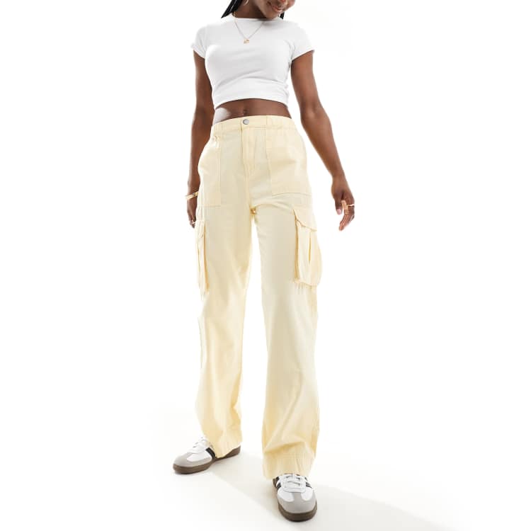 yellow bucks 着用laid 若けれ back CARGO TROUSER