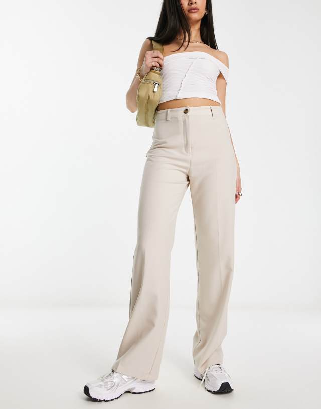 Pimkie - straight leg trousers in beige