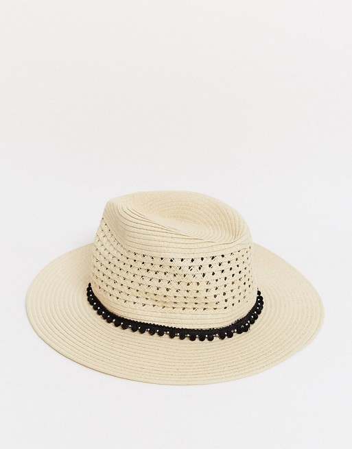Pimkie straw sun hat