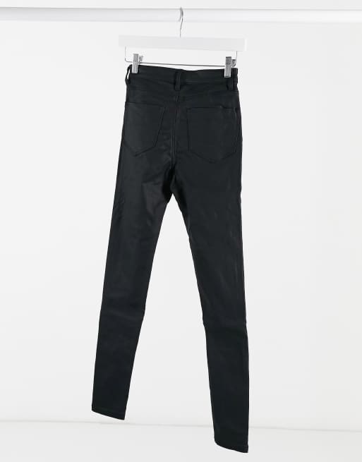 Pimkie – Svarta skinny jeans med beläggning, 2 av 4