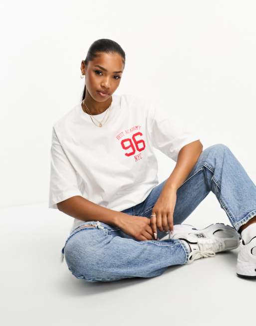 Pimkie - T-shirt bianca con stampa "New York", 3 di 4