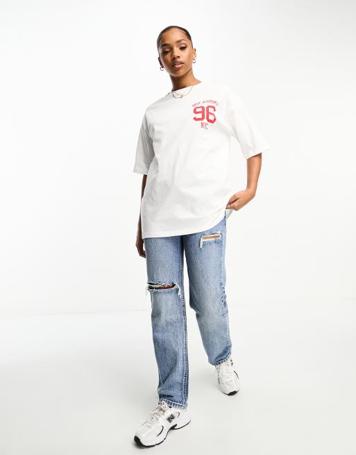 Pimkie – T-Shirt in Weiß mit „New York“-Motiv, 4 von 4