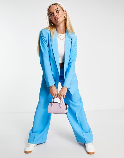 Pimkie tailored coat in pale outlet blue