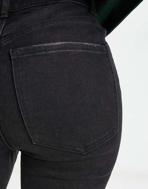 Pimkie Tall - Jeans skinny a vita alta neri, 5 di 5