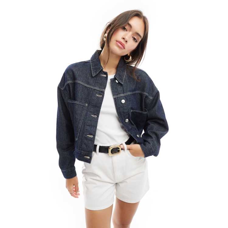 Veste Longue Veste En Jean Oversize Pimkie Pimkie Veste En Jean
