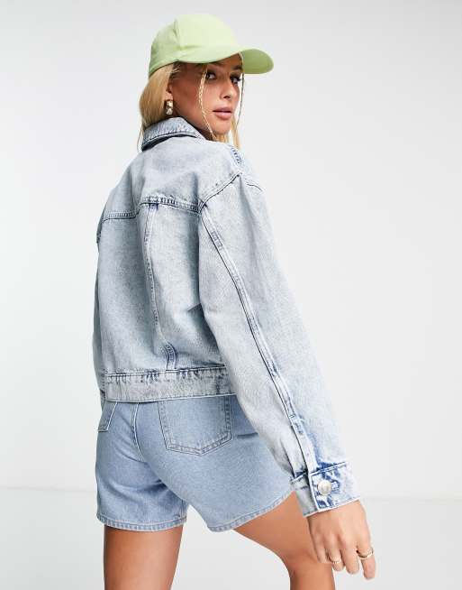 Veste en best sale jean longue pimkie