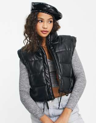 Veste Sans Manches Fausse Fourrure Pimkie - Taille S, Occasion Très Bon état