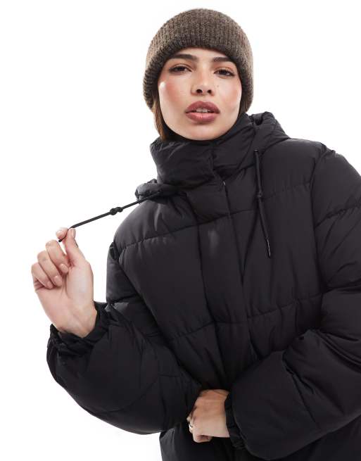Parka Pimkie Winterjacke Gelb Pimkie – Wattierte Kapuzenjacke In