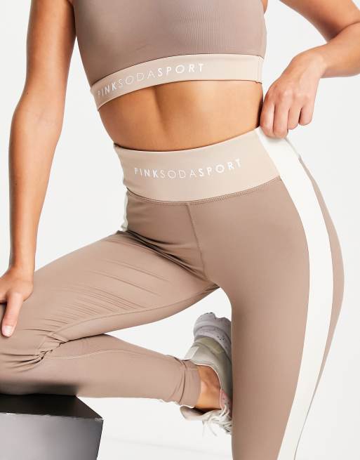 adidas Yoga Essentials 7/8 leggings in beige