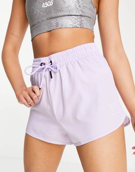 Pink Soda - Rezi - Geweven shorts in lila, 3 van 4