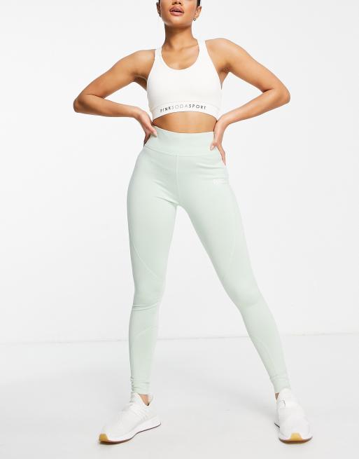 Pink Soda Sport Rezi fitness leggings in green