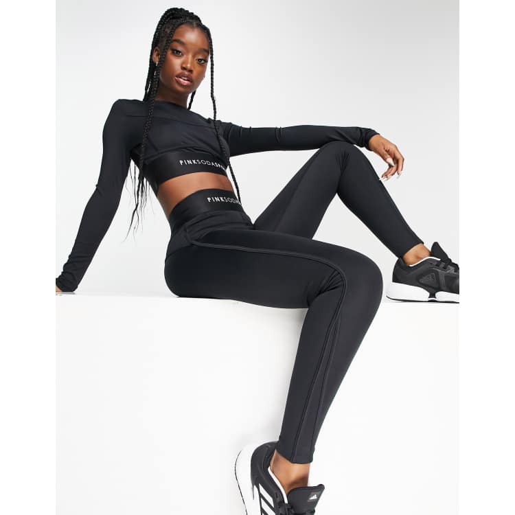 Buy Pink Soda Black Sport Breeze Leggings from Next Luxembourg