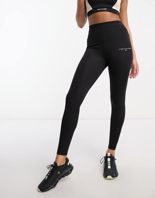 Pink Soda Sport Essentials polyester blend leggings in black