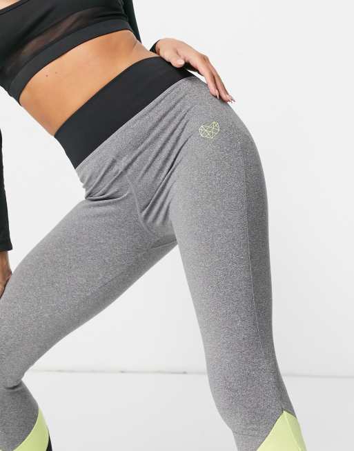 Pink soda grey outlet leggings