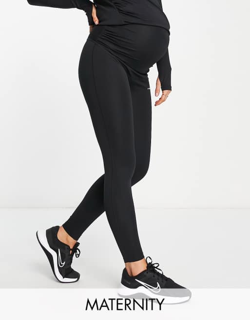 GapFit Maternity GapFit Full Panel Blackout 7/8 Leggings Black