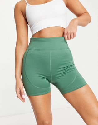Pink Soda Sport rezi 5inch shorts in green