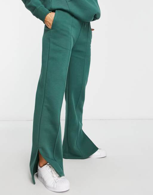 Pink Soda Sport Wilacre flared trackies in green, 2 of 4