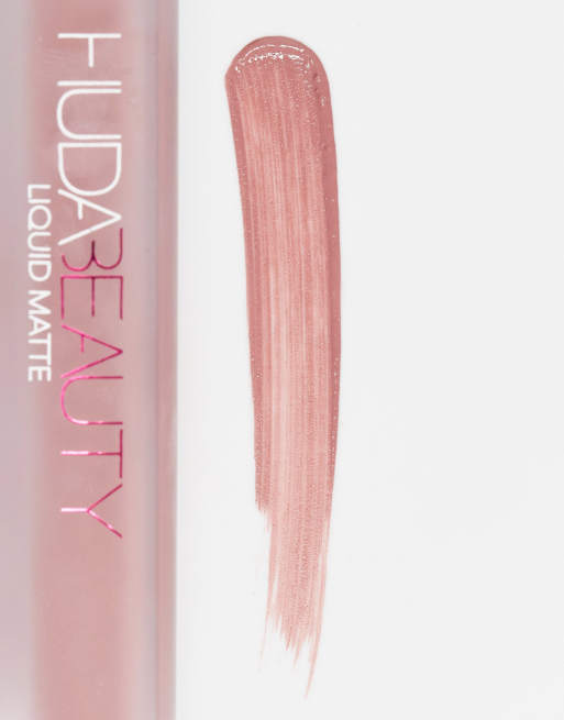 Pintalabios líquido mate de Huda Beauty: Tono Medusa, 3 de 4