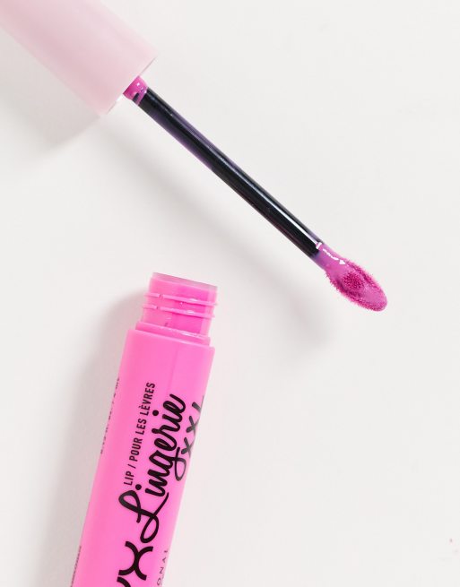 Pintalabios líquido mate Lip Lingerie XXL de NYX Professional Makeup: Tono Knockout, 2 de 4