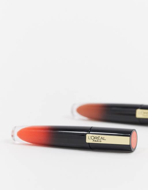 Pintalabios muy brillante Brilliant Signature de L'Oreal Paris - Be Impertinent, 3 de 4