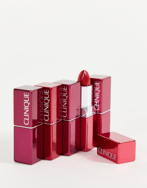 Pintalabios Pop Reds de Clinique: Tono Roses are Red, 3 de 4