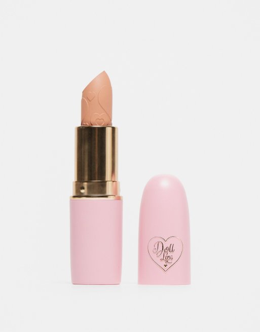 Pintalabios She's Nude de Doll Beauty: Tono FOMO