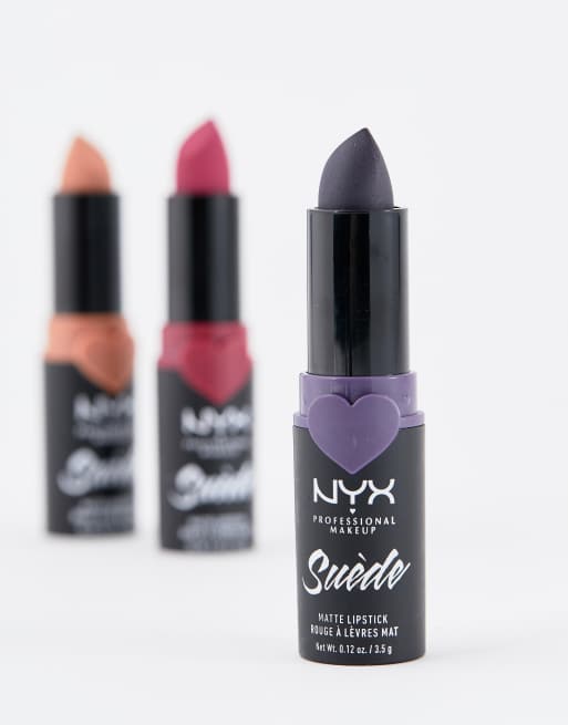 Pintalabios Suede Matte de NYX Professional Makeup - Doom, 4 de 4