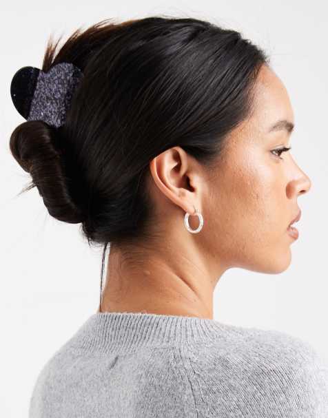 Pinza para el cabello azul con diseño de corazón nocturno de resina de Accessorize - view 1