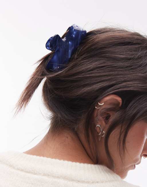 Pinza para el cabello azul efecto carey rectangular de & Other Stories