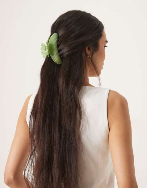 Pinza para el cabello grande verde Flash de Sui Ava - view 1