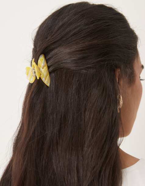 Pinza para el cabello pequeña amarilla Helle Fresh de Sui Ava - view 1