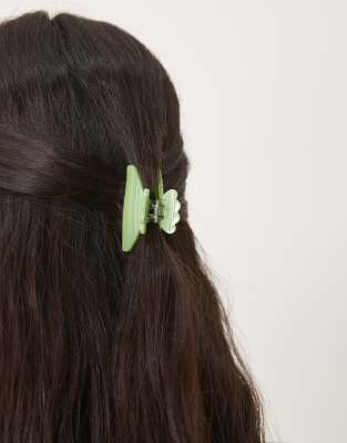 Pinza para el cabello pequeña verde Flash de Sui Ava - view 1