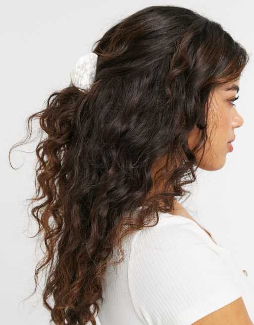 Pinzas para el pelo color blanco nacarado de Accessorize