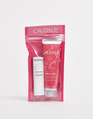 фото Питательный крем для рук и помада caudalie nourishing - rose de vigne-бесцветный