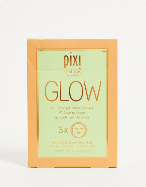 Pixi - Confezione da 3 maschere in tessuto illuminanti per il viso con acido glicolico - view 1