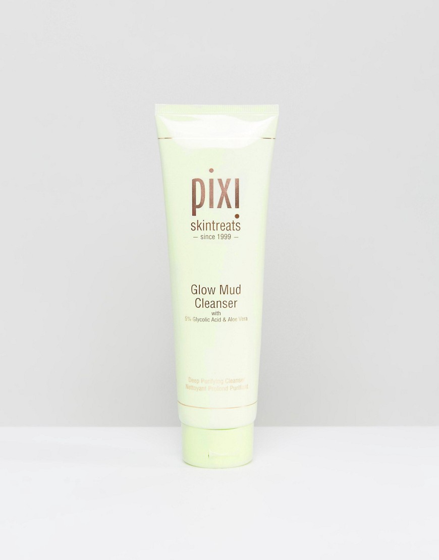 Pixi Deep-Pore Glow Mud Face Cleanser with 5% Glycolic Acid 135ml-No colour