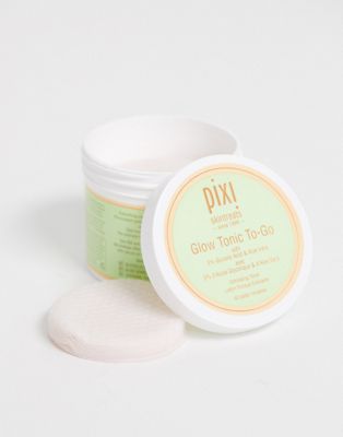 Pixi Glow Tonic To Go with 5% Glycolic Acid 60 pads - ASOS Price Checker