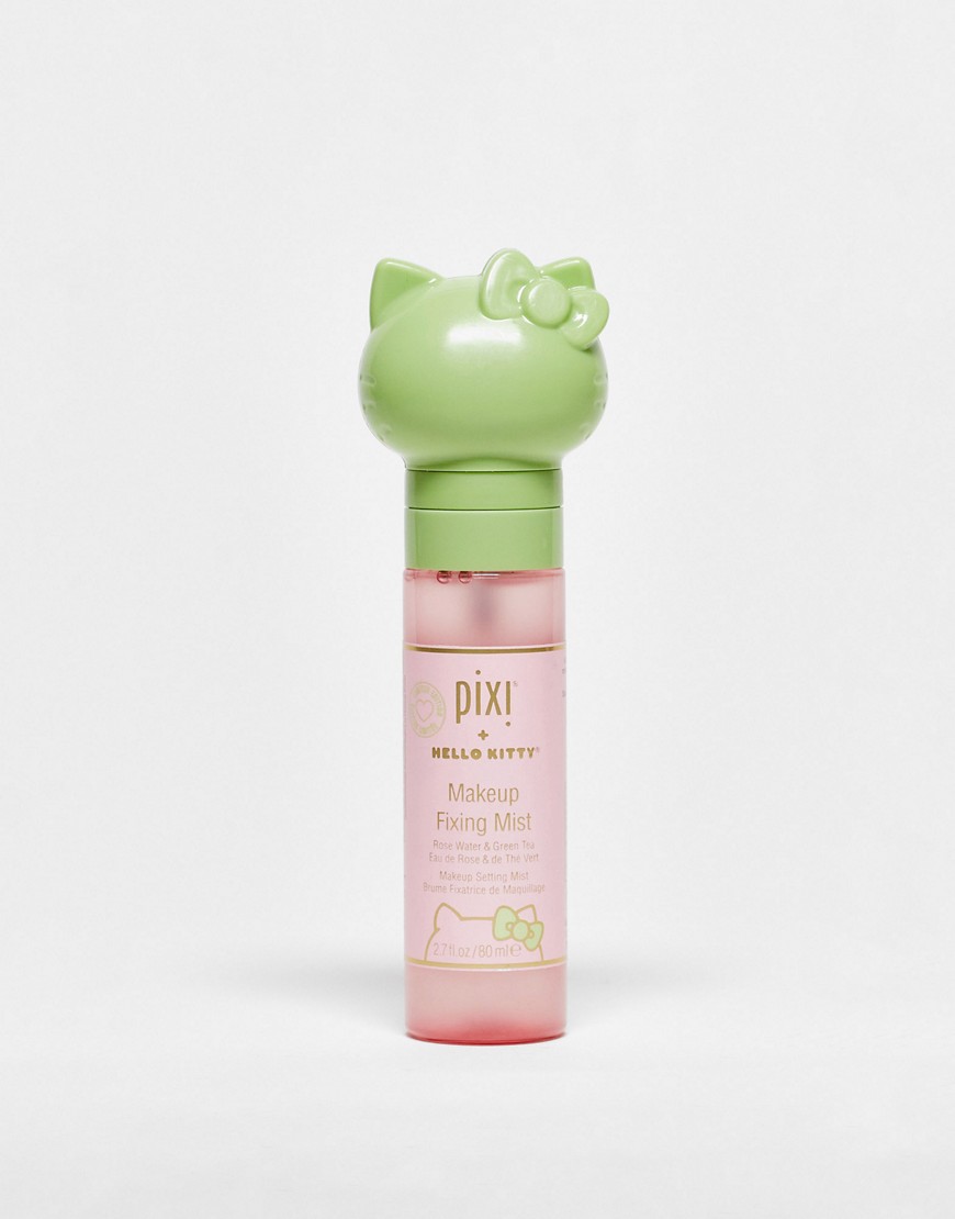 Pixi Hello Kitty Limited Edition Rose Water & Green Tea Infused Makeup Fixing Mist 80ml-No colour