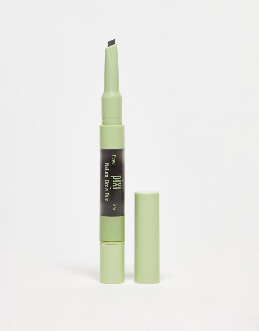 Pixi Natural Brow Duo Dual Sided Waterproof Brow Pencil & Brow Gel-No colour