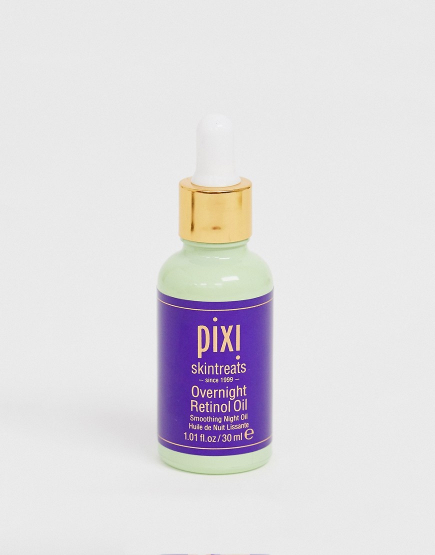 Pixi Overnight Smoothing Retinol Face Oil Serum 30ml-No colour