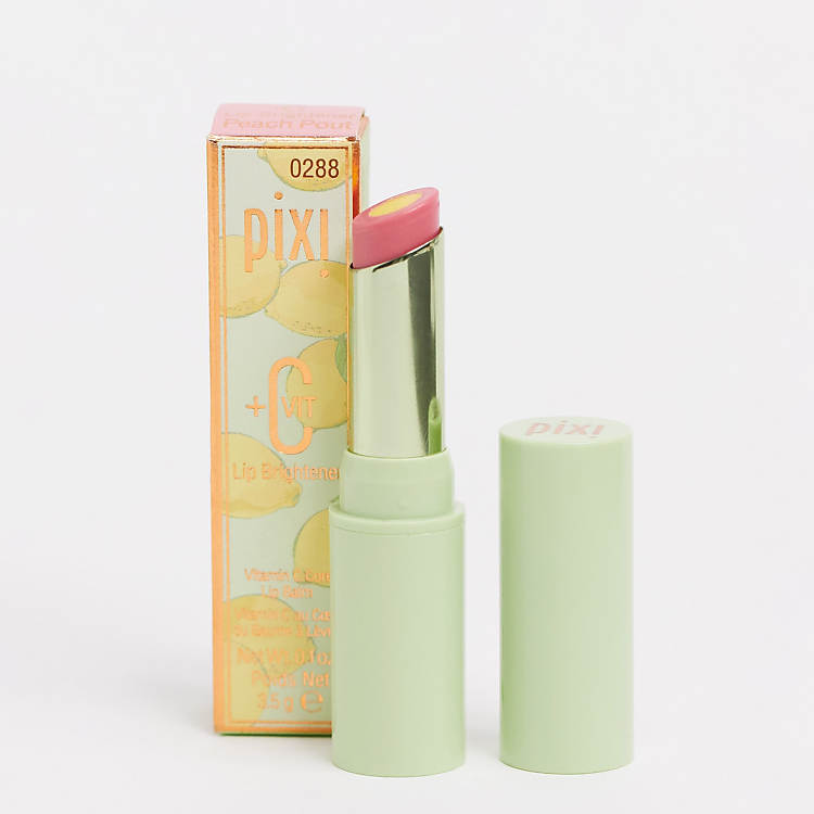 pixi vitamin c core lip balm peach pout Finished with nourishing Vitamin E Pixi Brightener - +C Vit