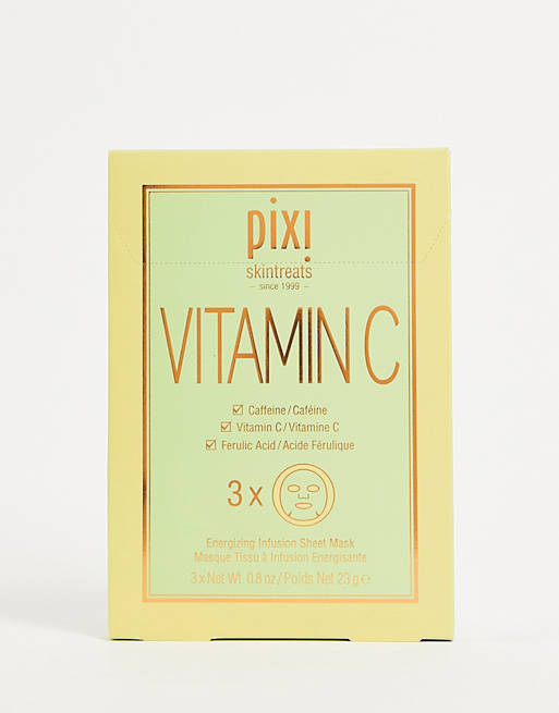 asos.com | Pixi Vitamin-C Sheet Mask (3 pack)