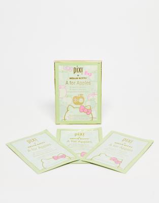 Pixi x Hello Kitty - A is for Apple - Multi-Vitamin-Tuchmasken: 3 Stck.-Keine Farbe