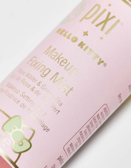 Pixi x Hello Kitty - Édition limitée - Brume fixatrice de maquillage à l'eau de rose et au thé vert (80 ml), 3 de 4