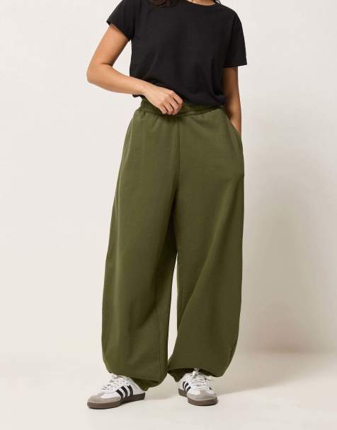 PixieGirl Petite balloon joggers in green - view 1
